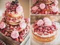 Naked Wedding Cake Ideas for Rustic Wedding