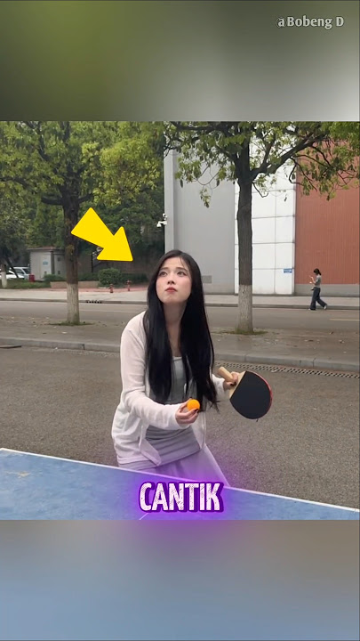Incredible table tennis skills