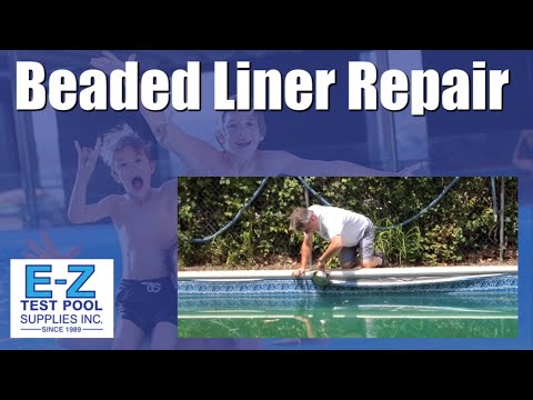 How to Fix a Beaded Liner that is Out of Track / Vinyl Liner Extrusion
