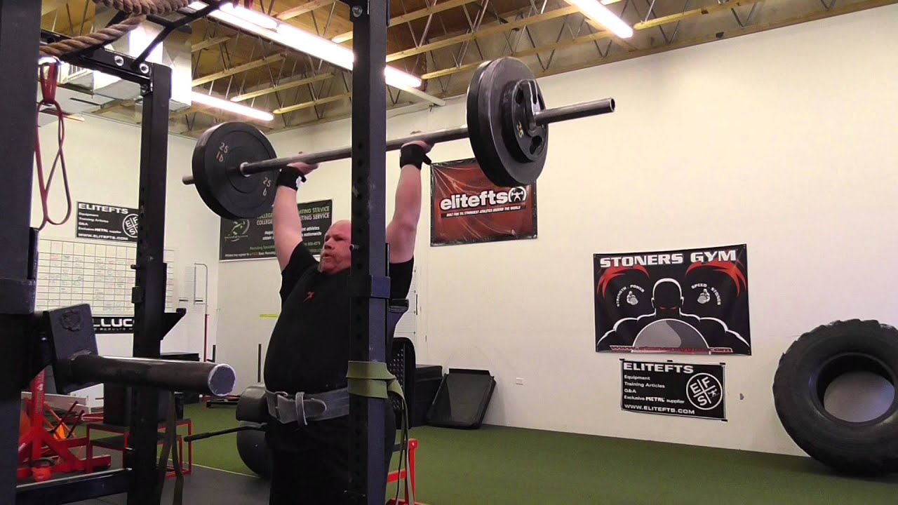 Matt Axle Bar Strict Presses YouTube