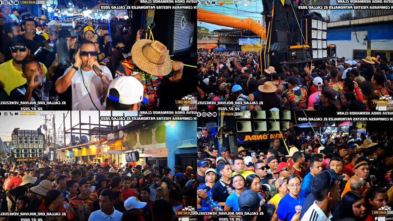 NUEVA ONDA HERMANOS CLARK EN COMPARSA FIESTAS PATRONALES EL CALLAO 20_07_2025