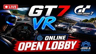 🔴 LIVE | GT7 VR  ONLINE LOBBY | CLUTCHOVERKILL