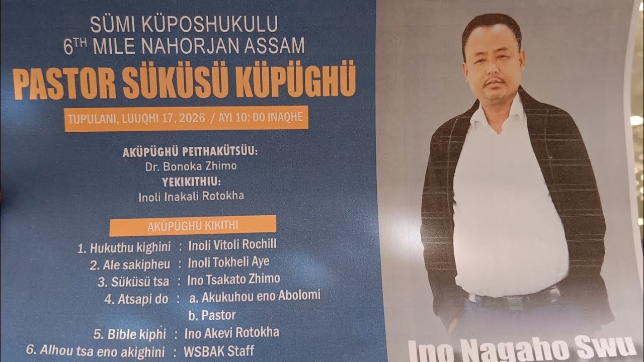 Induction program of New Pastor SBC 6th Mile, Nahorijan Assam.