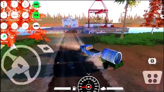 Offroad Master Gameplay 🚛 | Tough Concrete Delivery Mission (Oldtown to Dockyard) screenshot 1