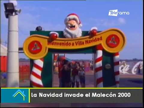 La Navidad invade el Malecón 2000