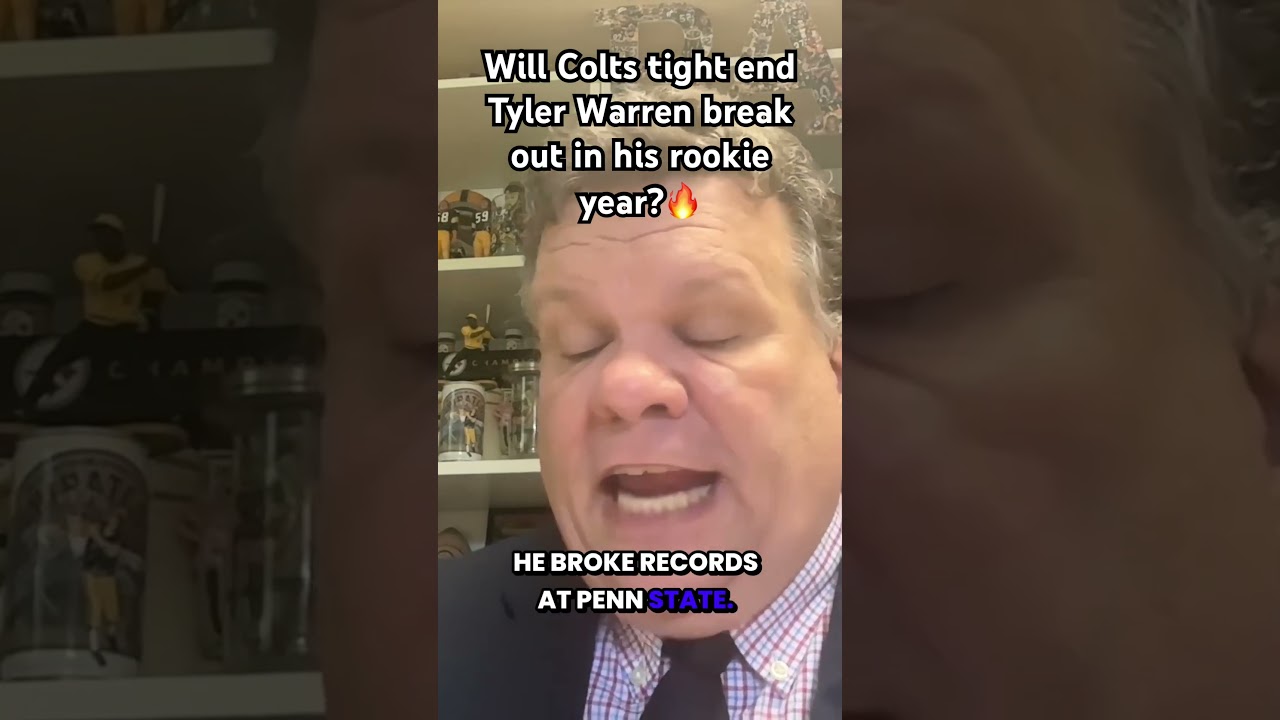 Will Colts tight end Tyler Warren break out in his rookie year?🔥 