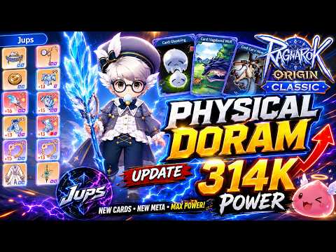 ROOC: 314K POWER Physical Doram Update! | Ragnarok Origin Classic thumbnail