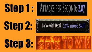 POE 2 ~ BoneShatter + Dance With Death = Fantastic mobility skill