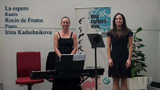 La espero – Rocio de Frutos – 81a Hispana Kongreso de Esperanto