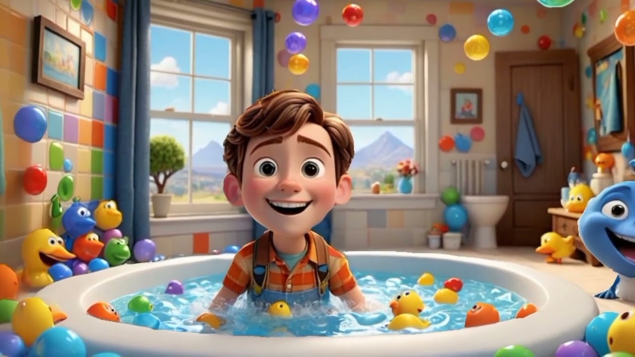 Bubbles & Giggles j j,s bath 🚿 time advanture 