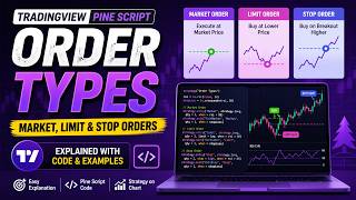 TRADINGVIEW--PINE SCRIPT: DIFFERENT ORDER TYPES || TUTORIAL.