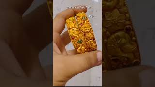 Latest Gold Bangle Design with weight