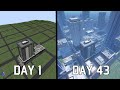 I built 100 seattle skyscrapers 11 scale in minecraft for 200 hours skip to 425