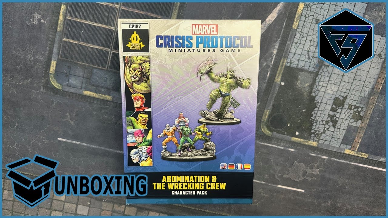 Marvel Crisis Protocol - Abomination & Wrecking Crew