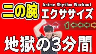 【地獄の3分間で二の腕を細くする】音ゲーにしたら「二の腕痩せ」するってよ。【夏までに-5cm】