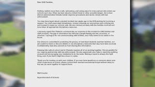 Superintendent apologizes for delayed response to gun incident