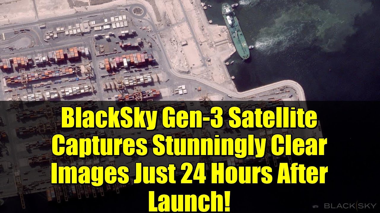 BlackSky Gen-3 Satellite Captures Stunningly Clear Images Just 24 Hours After Launch!