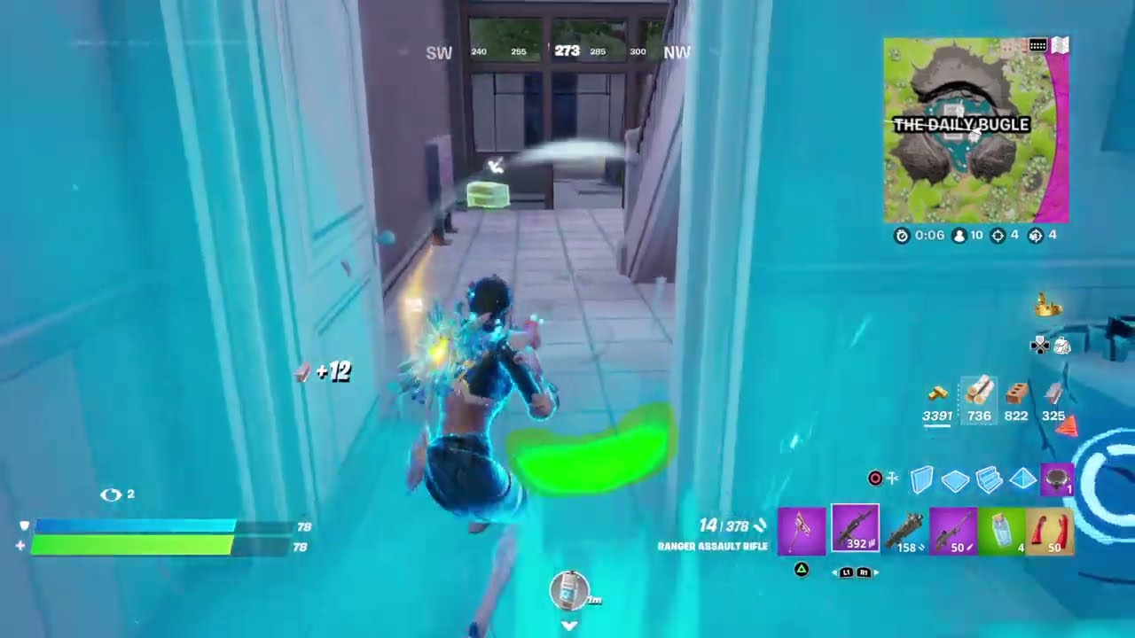 Shanta skin gameplay fortnite solo