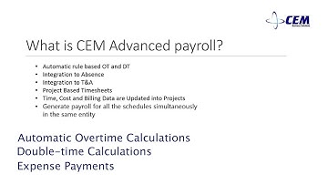 Standard Payroll   Project Based timesheet