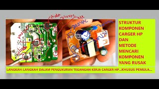 Cara Menemukan Komponen Yang Rusak Pada Carger Hp Dan Struktur Komponennya