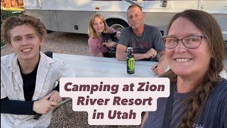 Camping at Zion River Resort RV Park &amp; Campground near Zion National Park in Utah