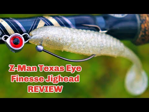 The Ultimate Finesse Rig: Z-Man Texas Eye Finesse Jig Head Lures