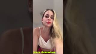 Download Lagu Julia Periscope 👄 106 #beautiful #livestream  #periscope #broadcasting latest #bigolive MP3