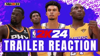 NBA 2K24 | Official Gameplay Trailer REACTION