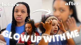 GLOW UP WITH ME (to see my long-distance bf!)