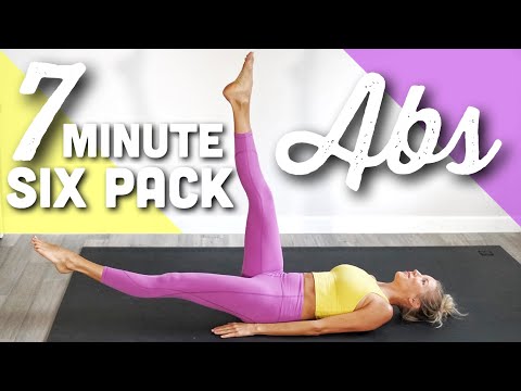 7-Minute Six-Pack Abs Workout | At Home, No Equipment