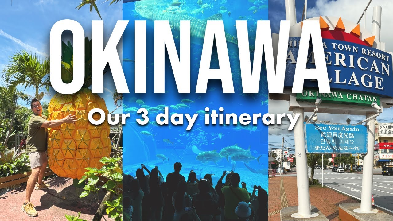 3 days in Okinawa Japan | Travel Itinerary from Naha to Nago