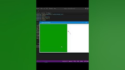 رسم علم الجزائر بلغة البايثون  #shorts