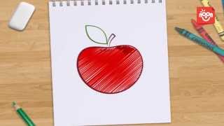 #قناة_نون | لنرسم معا - التفاحة
