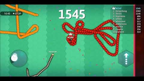 Snake.io Gameplay #13 (by Kooapps Games - Fun Word and Brain Puzzle Games) (Android/Google Play)