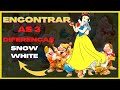 ENCONTRAR AS 3 DIFERENÇAS  COM SNOW WHITE 1