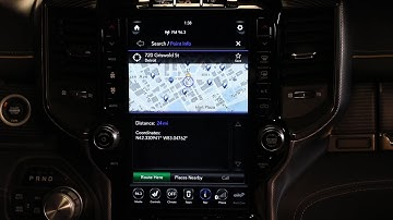 2019 Ram 1500 Ram Uconnect Navigation