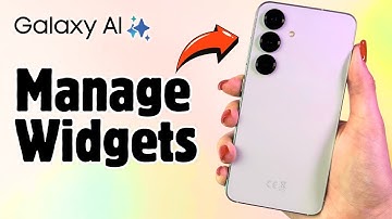 Samsung Galaxy S25 - How to Add or Remove Widgets on Your Lock Screen