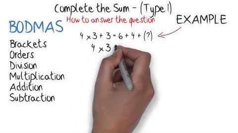 11 Plus - Complete the Sum (Type I): Eleven Plus Exam Tips