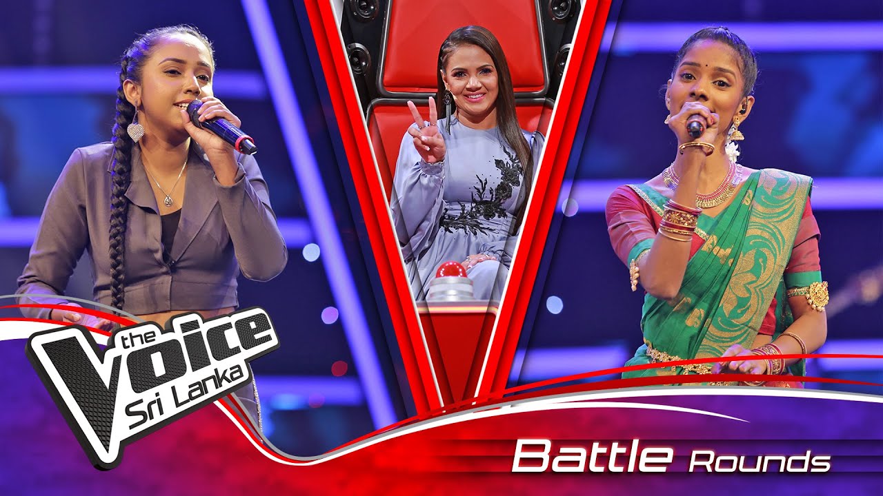 Kirushika vs Upeksha  Mathakada Mawa    Battle Rounds  The Voice Sri Lanka