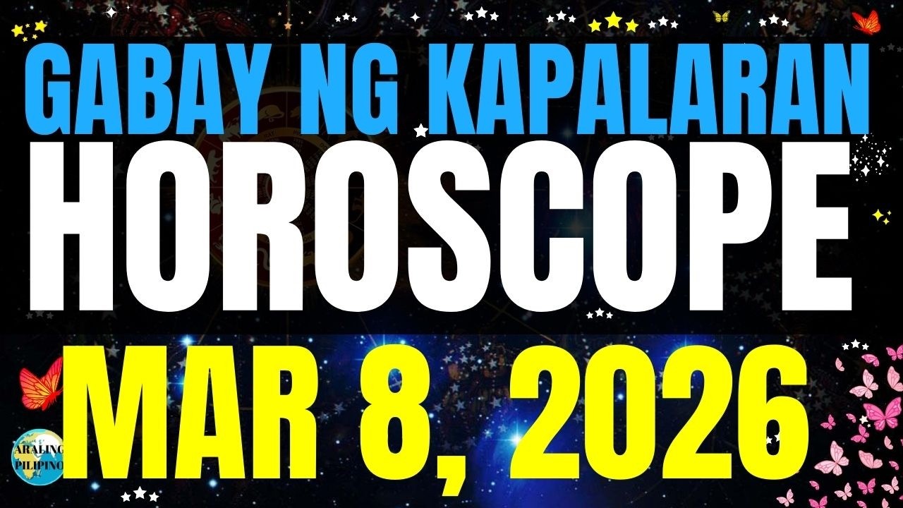 🌏 Horoscope Ngayong Araw March 8, 2026 #HoroscopeTagalog #kapalaranhoroscope #horoscopengayongaraw