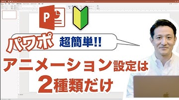 【パワポ初心者】 超簡単!アニメーション設定 / Powerpoint
