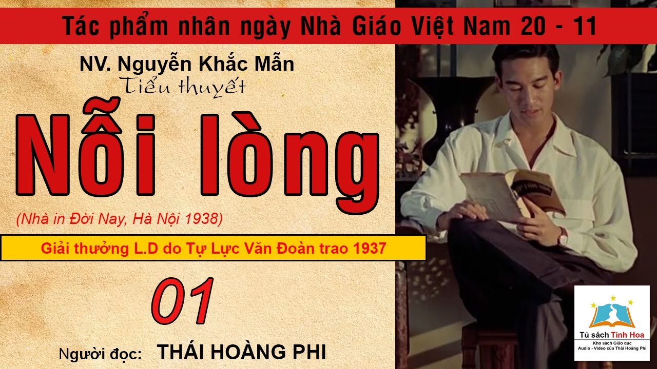 NỖI LÒNG. Tập 01. Tác giả: NV. Nguyễn Khắc Mẫn. Người đọc: Thái Hoàng Phi