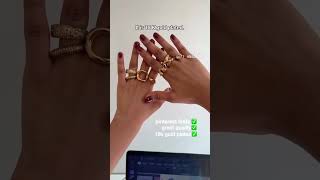 Chunky rings that actually live up to the hype 💅 #pinterestfinds #chunkyrings #jewelry