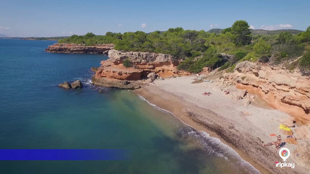 L'Ametlla de Mar: las mejores calas y playas desde el aire
