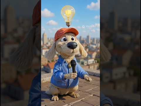“कुत्ता जो वेदर रिपोर्टर बन गया!” #shorts #ai #viralshorts #trending