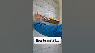 COAT RACK/How to install