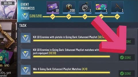 COD Mobile Kill 10 Enemies in Going Dark: Enhanced Playlist Matches with Tracker perk equipped