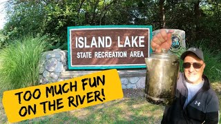 Island Lake State Recreation Area | Big fun on the Huron River | Coffee, Food & Peace #islandlake