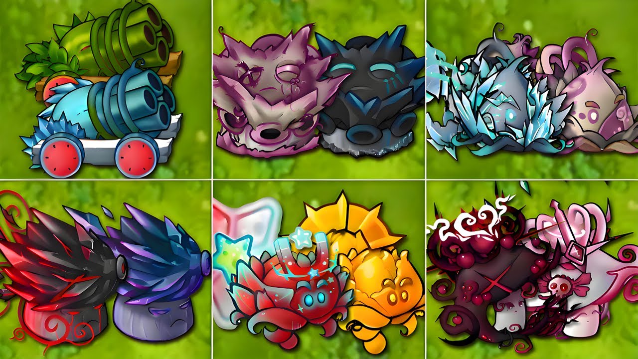 PVZ Fusion 2.3 Challenge New Plants - Team Ultimate Plant VS 300 ...