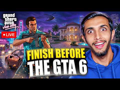 🔴 GTA Vice City LIVE! Completing It Before GTA 6 😱🔥